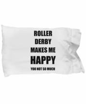 Roller Derby Pillowcase Pillow Cover Case Lover Fan Funny Gift Idea for Bed Set  - £17.38 GBP