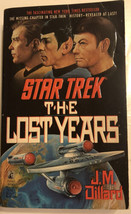 Star Trek Lost Years Paperback Book Spock Kirk - £3.12 GBP