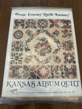 Osage County Quilt Factory Kansas Album Quilt Pattern Vintage - £13.51 GBP