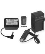 Battery + Charger for Panasonic SDR-H85, SDR-H85S, SDR-H95, SDR-T50, - $26.97