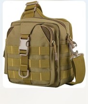 New Fishing Tackle Storage Bag, Waterproof D-LOOP Clasp Sling Bag Lightweight - £23.60 GBP