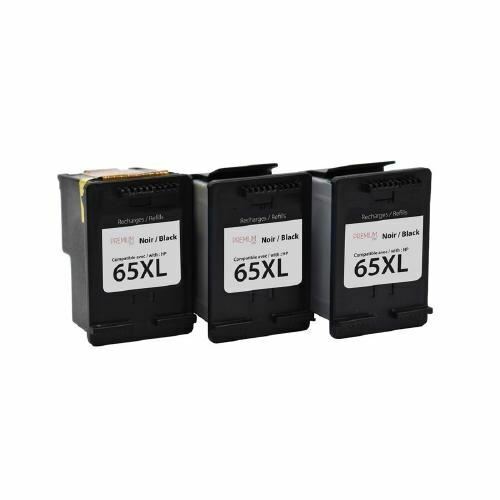 Compatible with HP 65XL Black - 3x Refills + 1x Prinhead - PREMIUM ink Compatibl - $62.00