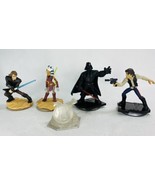 Lot of 4 Disney Infinity 3.0 Star Wars Figures Vader Ahsoka Anakin Han Solo - $14.99