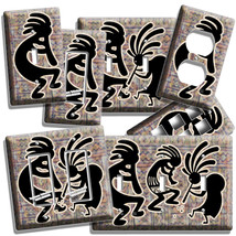 Kokopelli Native Hopi Fertility Spirits Light Switch Outlet Folk Art Wall Plates - £13.66 GBP+