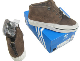 NEW Burton &amp; Adidas Vulc Mid KZK Sneakers  Brown  US 8.5 JP 265  Kazuki ... - $124.99