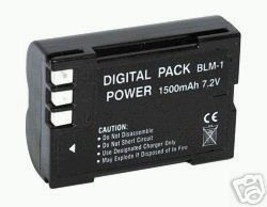 TWO 2 BLM-1 BLM-01 Batteries for Olympus C-5060 C-7070 C-8080 E-1 E-3 E-30 E-300 - £25.89 GBP