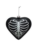 Ashland® Giant 8 inch (7.83&quot; x 3.9&quot; x 7.75&quot;) Skeleton Heart Ornament - $22.18 CAD