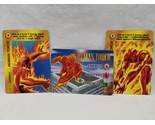 Lot Of (3) Marvel Overpower Human Torch Trading Cards - £6.95 GBP