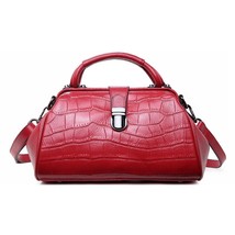 OYIXINGER Women Leather Messenger Bags Womens Alligator Clasp Pillow Totes Bags  - £114.07 GBP
