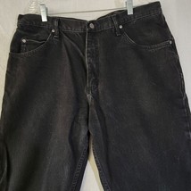 Wrangler Authentic Jeans Mens Classic 5-Pocket Black Cotton Jean 38x30 9... - £10.31 GBP