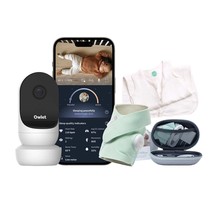 Owlet Smart Dream Duo Sock 2 Bundle Baby Infant Monitor Cam 2 Sleeping 4 Socks ~ - £391.81 GBP