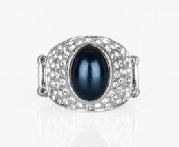 Paparazzi Glittering Go Getter Blue Ring - New - £3.58 GBP