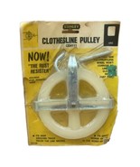 Vintage Stanley Clothesline Pulley Laundry Line Outdoor Drying NOS - £14.00 GBP