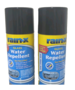 Lot of 2 Rain-X On-The-GO Spray Glass Water-Repellent Aerosol NEW 630167