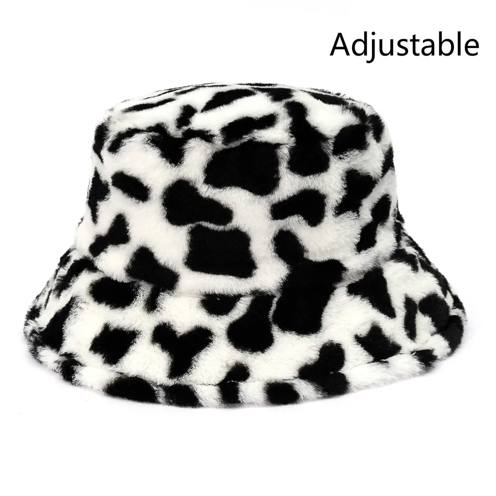 Winter      Bucket Hats Women Outdoor Warm  Hat Soft Velvet ry Fisherman Cap Gir - £98.89 GBP