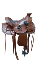 Handmade Western Barrel Racing Saddle. Big Horn Fork Premium Ranch Ropin... - $6,462.95 MXN+