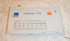 3COM LinkBuilder TP/8 3C16180 8-Port Network Switch without Adaptor - £11.78 GBP