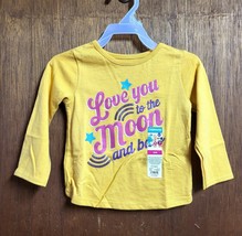 Garanimals Yellow Love You to the Moon and Back Infant T-Shirt - 18 mths - New - £8.69 GBP