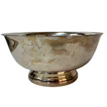 Gorham Silver Company Silver Plated 9 Inch Footed Bowl Vintage Nice - £10.47 GBP