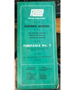 PENN CENTRAL Eastern Region Timetable #2 December 1, 1968 - $34.67 CAD