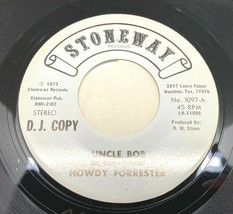 Howdy Forrester 45 Bluegrass Vinyl Record Uncle Bob Clarinet Polka Promo NM - £8.53 GBP