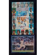 Original 1980 ALL-STAR Game at Dodger Stadium Poster -1985 Mike Marshall... - £500.52 GBP