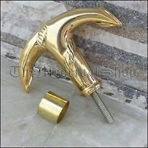 Brass Anchor Walking Stick Vintage Style Handle Head Designer For Wooden... - £30.19 GBP
