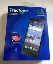 New Tracfone ALA502DL Android Tcl Lx 4G Lte 16GB Black 5.3" Touch Smartphone - £53.77 GBP