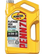 Pennzoil Platinum High Mileage Full Synthetic 5W-30 Motor Oil for Vehicl... - €38,64 EUR