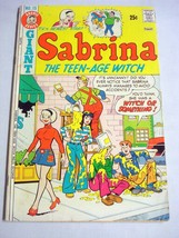 Sabrina The Teen-Age Witch #15 1973 Good Archie Comics Sabrina Mini-Skirt Cover - £7.86 GBP