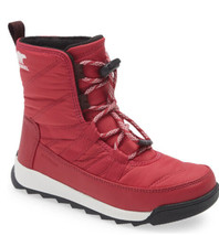 SOREL Whitney II Short Waterproof Insulated Boot, Toddler Size 12, Red, NWT - £43.31 GBP