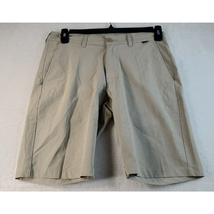 Travis Mathew Golf Shorts Mens Size 30 Tan Polyester Slash Pockets Belt Loops - £17.27 GBP