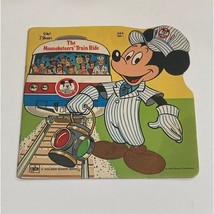 Vintage 1979 Disney The Mouseketeers&#39; Train Ride Mickey Mouse Club Book - $4.95