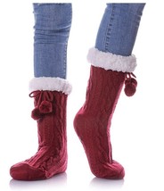 NEW Yebing Sweet Home Slipper Socks Knitted Warm Fleece-lined Thick Cozy Soft - £10.11 GBP