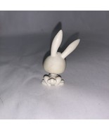 2004 Hasbro Littlest Pet Shop #3 White Bunny Rabbit LPS Figure Toy - £6.55 GBP