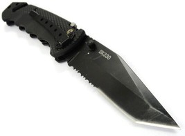 Coast DX 330 Stainless Steel Lock Back Folding Pocket Knife Belt Cutter - $14.84