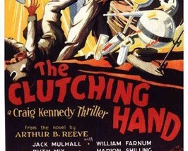 The Clutching Hand, 15 Chapter Serial, 1936 - £15.72 GBP