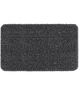 GrassWorx Gray Polyethylene Nonslip Door Mat 30 in. L x 18 in. W - £23.25 GBP