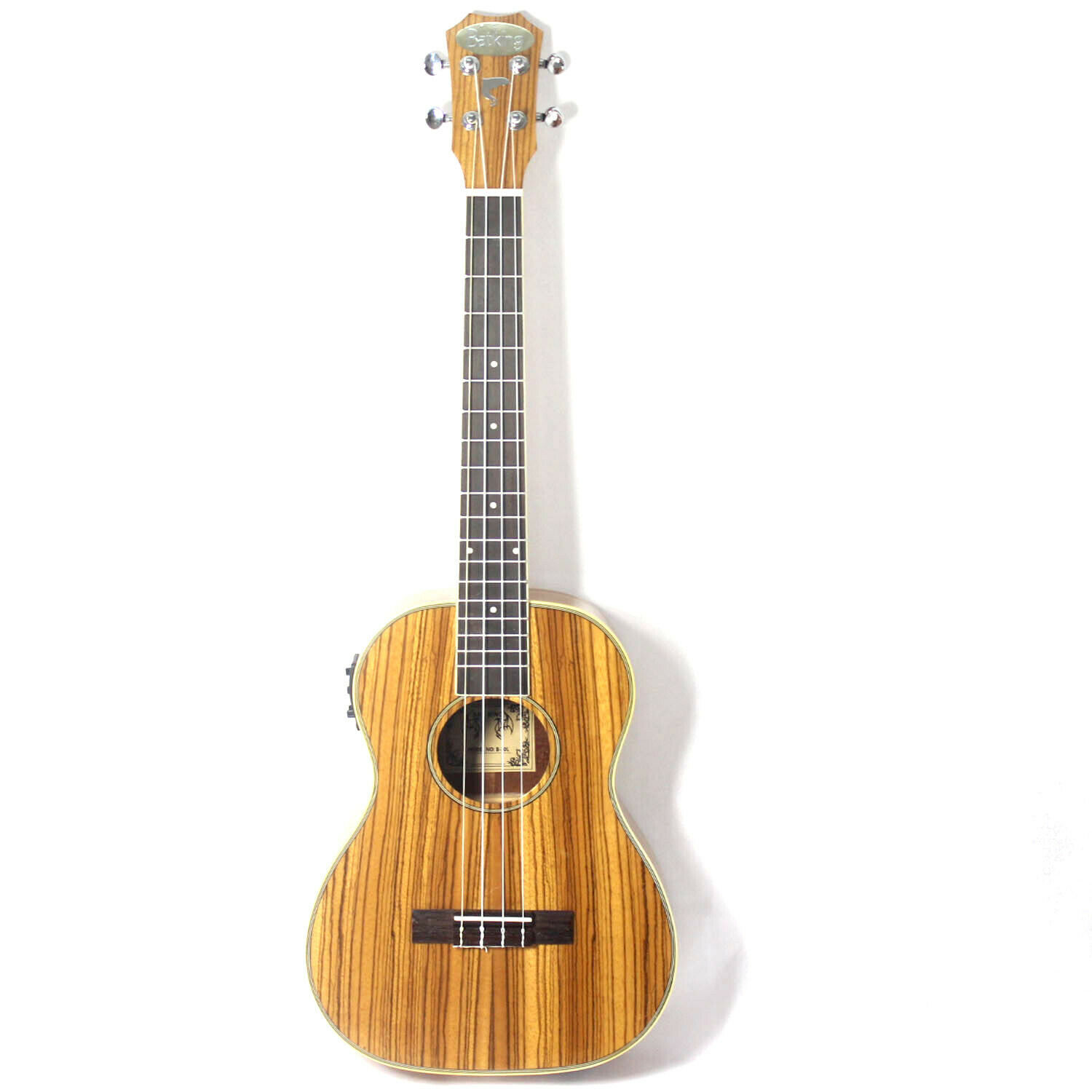 30 Inch Satin Zebrawood Acoustic Electric Ukulele With Truss Rod with EQ Item image 2