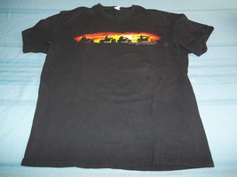 Grand Canyon National Park Ridin&#39; Along the Rim T-Shirt Size L motorcycl... - $8.90