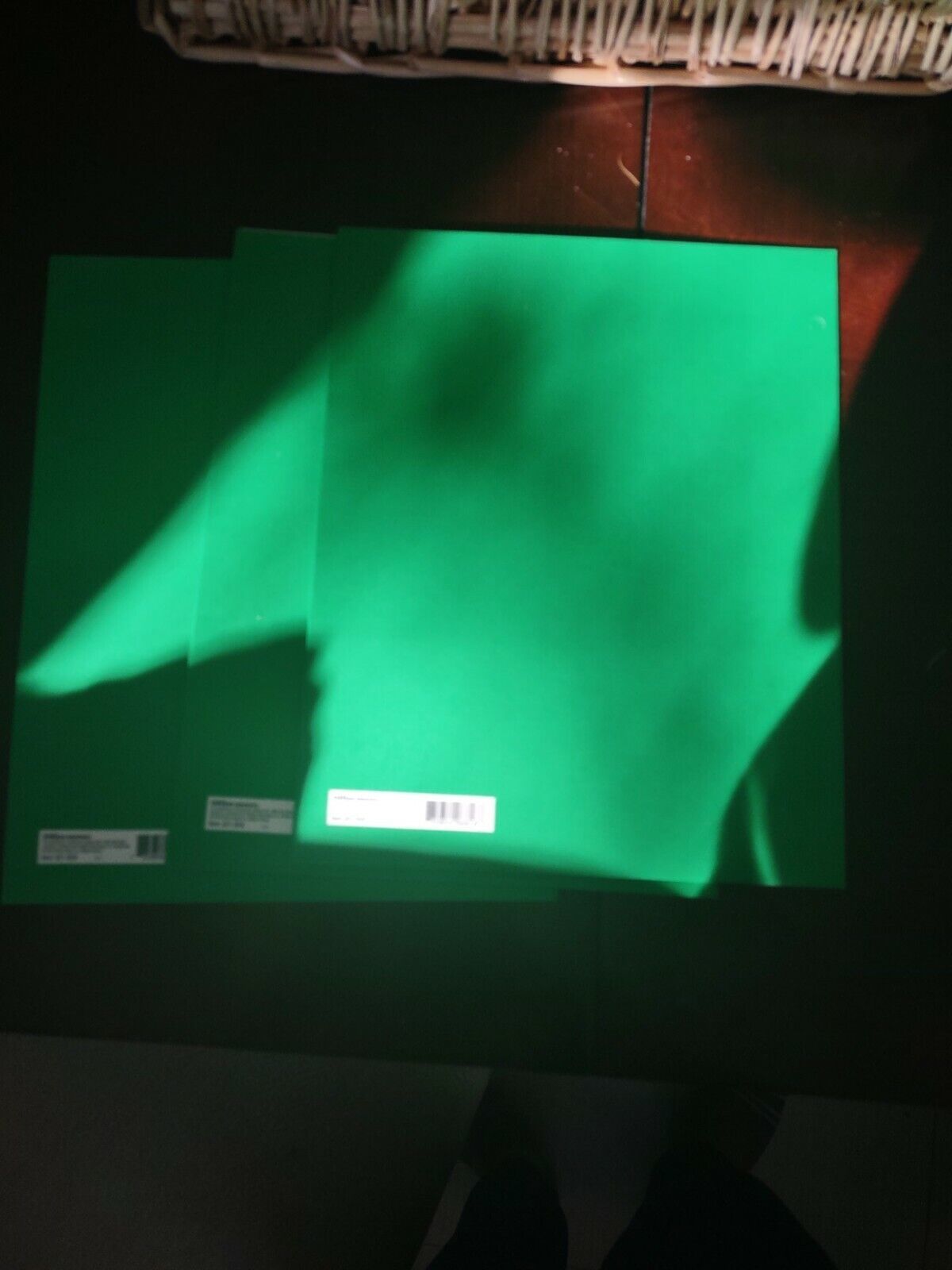 Green Lot Of 3 Office Depot Folders - $12.75