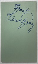 Larry Casey Signed Autographed Vintage 3x5 Index Card - £7.80 GBP