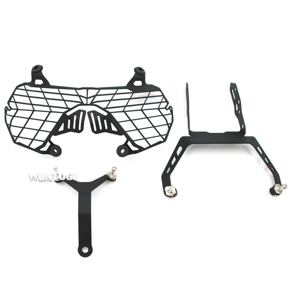   KLR 650 2022 Motorcycle Headlight Protection Grille Headlight Guard Stainless  - £276.24 GBP