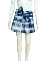 Ulla Johnson Mujer Paloma Azul Índigo Tie-Dye Algodón Estampado Mini COR... - £76.51 GBP