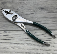 Vintage Diamond 6-1/2&quot; SLIP-JOINT Pliers, Model K16, Made In Usa! - £26.52 GBP