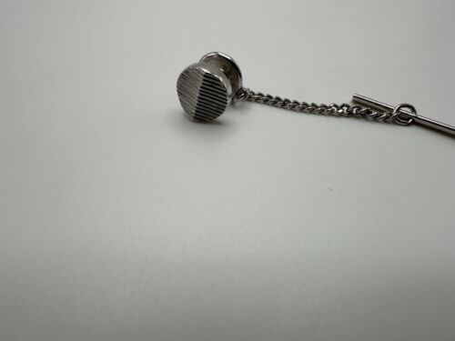 Vintage Silver Hickok Tie Tack Pin 1.2cm - $7.60