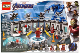 Lego Marvel Avengers Iron Man Hall of Armor Super Heroes Set #76125 NEW - £53.62 GBP