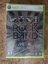 Xbox 360-Rock Band: Metal Track Pack Xbox 360 GAME NEW - $41.35