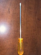 Vintage CRESCENT Screwdriver 247-6 Slotted, 8&quot;, Made In USA - £14.16 GBP