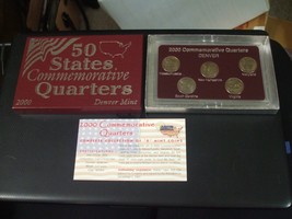 50 States Commemorative Quarters - Denver Mint - 2000 - £13.49 GBP